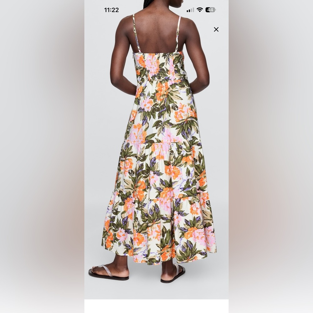 NWT Gap size M Floral Maxi Dress